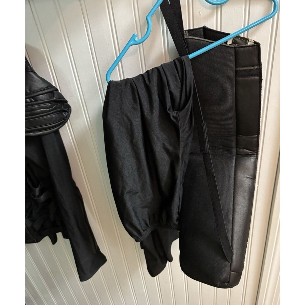 Hunger Game Mockingjay 2 Katniss Tween M 2-4 Costume Black W/Pin Rubie's Preown - Picture 11 of 11